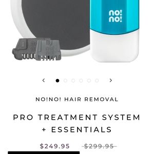 No! No! Hair removal system pro treatment